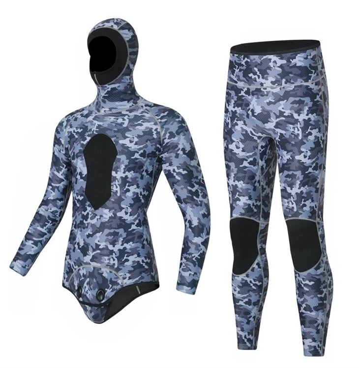 Camo Split Diving Wetsuit6