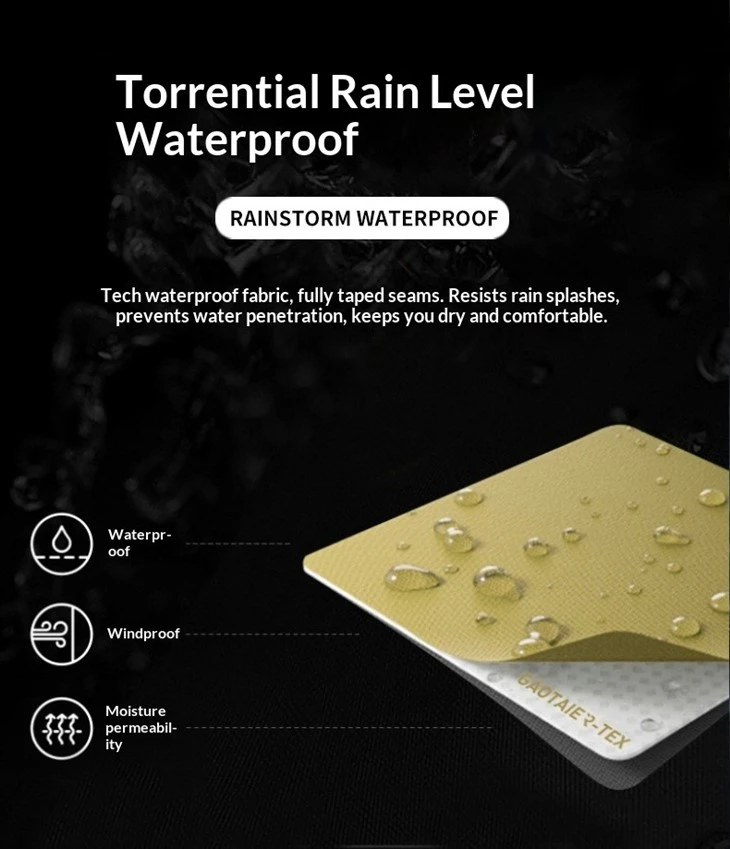 Lightweight rain shell coat8