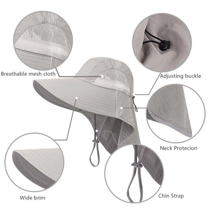 Neck Covering Sun Cap3