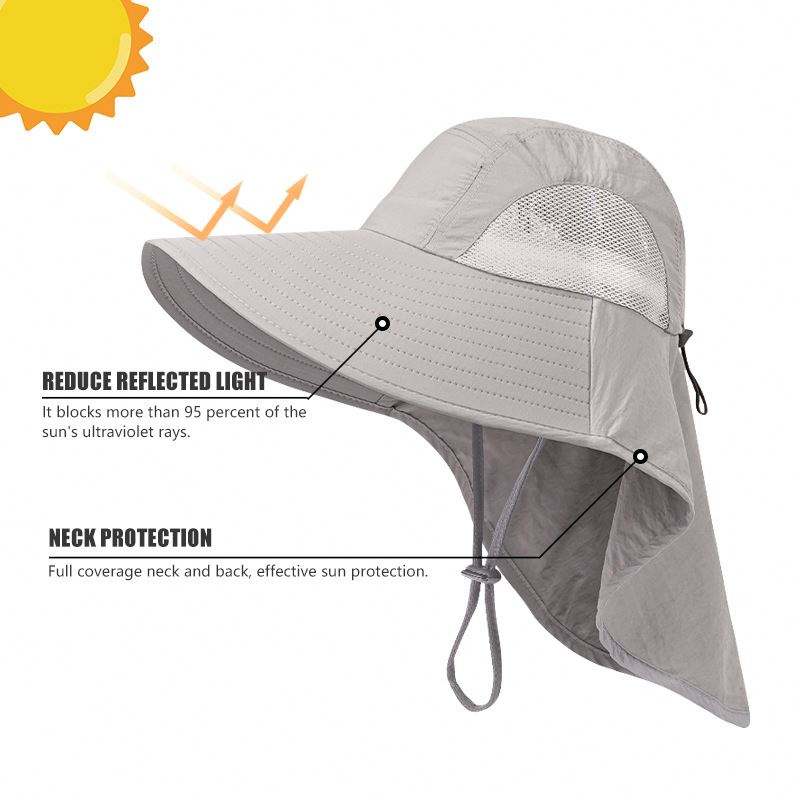 Neck Covering Sun Cap4 Neck Covering Sun Cap4